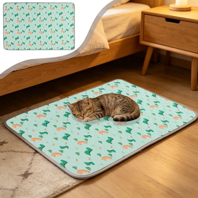 EGNMCR Tapis Pipi Lavable pour Chiens et Chats, Hautement Absorbant, Contrôle des Odeurs, Résistant aux Déchirures, Tapis d'Entraînement Réutilisable avec Tailles 60x45cm, Tissu Non Tissé, Tapis Pipi Lavable pour Animaux