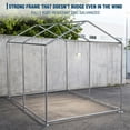 thumbnail image 3 of Edtara Bike Storage Shed, Waterproof Protection, Blocks 98% UV Rays, Fits up to 6 Bicycles, Heavy Duty Awning-Style Garage with Extra Replacement Covers for Outdoor Use, 3 of 7