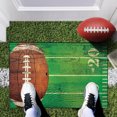 thumbnail image 4 of TIELUTT Tapis de Sport pour Aire Tapis Rétro de Terrain de Football et de Rugby Tapis de Sol Tapis Non de Porte Tapis de Salon Tapis 10 Pieds Couverture Couvertures Confortables pour Femmes Jetés de Lit Couvertures Tapis Chambre en Résidence, 4 of 4