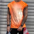 thumbnail image 1 of LSLJS Mens Tank Top Men Casual Fashion Printing Pullover Round Neck Sports Tank Tops Vest, 1 of 5