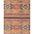 thumbnail image 1 of Ahgly Company Indoor Rectangle Abstract Chestnut Red Abstract Area Rugs, 4' x 6', 1 of 6