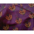 thumbnail image 4 of oneOone Silk Tabby Fabric Leaves & Floral Block Decor Fabric Printed BTY 42 Inch Wide, 4 of 4