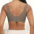 thumbnail image 4 of 3 Pack Women Plus Size Push-Up Bras No Underwire T-Shirt Bralettes Ribbed Full Coverage Sports Everyday Bras Multicolor, 38/85BCD, 4 of 7