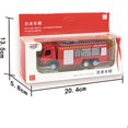 thumbnail image 3 of IROINID Large Children's Alloy 1:50 Ladder Fire Truck Water Jet Sliding Metal Model, 3 of 3