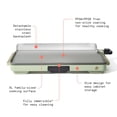 thumbnail image 3 of Beautiful by Drew Barrymore XL Electric Griddle, 12" x 22"- Non-Stick, 3 of 9