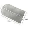 thumbnail image 3 of Hanging Garment Bags for Closet Storage Garment Bag Suit Bag for Closet Storage and Travel Foldable Garment Bag for Hanging Clothes Travel Suit Bag with 2 Carry Handles for Suits Skirts, 3 of 7