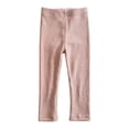 thumbnail image 1 of cfhntfmh Baby Girls Leggings Soft Ribbed High Elastic Waisted Solid Color Leggings Todder Infant Fall Winter Clothes, 1 of 5