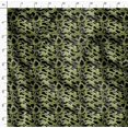 thumbnail image 4 of Soimoi Green Rayon Crepe Fabric Leopard Animal Skin Decor Fabric Printed Yard 46 Inch Wide, 4 of 6
