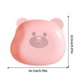 thumbnail image 3 of Bone Spitting Plate, Small Plate, Fruit Snack Plate, 3 of 9