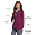 thumbnail image 2 of Landau Essentials Veste d'Uniforme Médicale pour Femmes, Coupe Classique et Décontractée, Col Rond, 4 Poches, 2 of 5