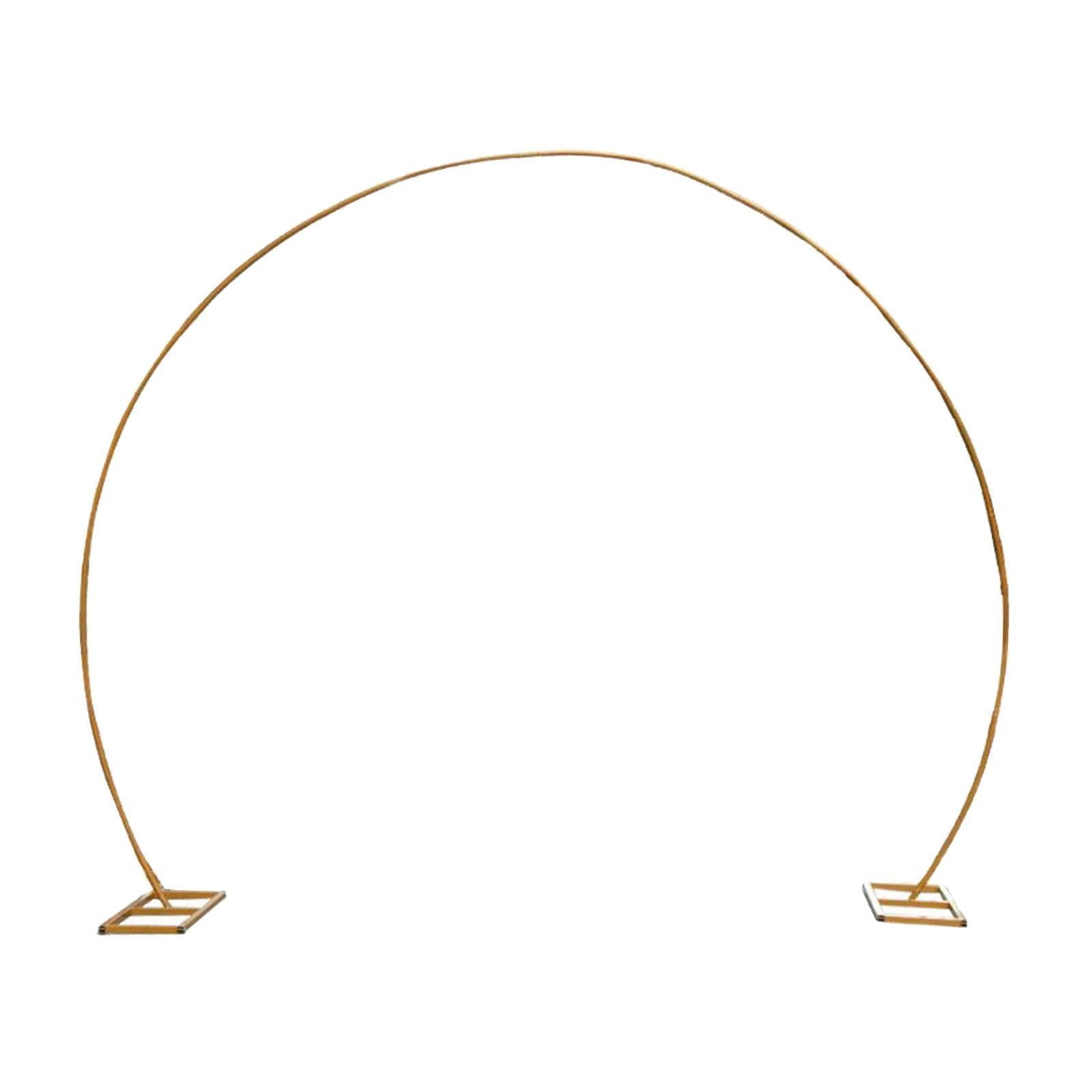 yuksok Support d'Arche de Mariage Support d'Arche de Ballons Cadre de Fond Arqué Robuste Toile de Fond 11 Sections