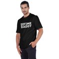 thumbnail image 4 of Inkmeso T-Shirt à Manches Courtes pour Homme avec Imprimé Graphique « First Time Daddy », Chandail Jersey pour Papa, 4 of 7