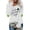 White, variant on SNKSDGM Long Sleeve Crop Tops for Women Pack Long Sleeve Crop Top Women's St Patricks Day Irish Shirt Apparel Green Printed Long Sleeves Tunic Tops (3) S