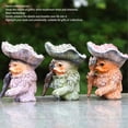 thumbnail image 3 of Exquisite Gothic Style Resin Garden Statue, Handcrafted Fairy Mushroom Monster for Home or Office Decor, 3 of 7