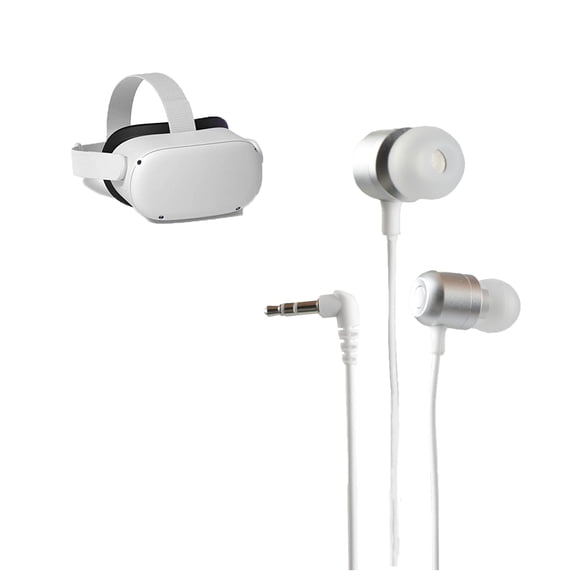Headphones Bass Surround Comfort Headphones VR Glasses All-in-One Accessories for Quest 2/HTC VR/Pico/Neo 3