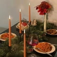 thumbnail image 4 of Long Taper Candles for Wedding Centerpieces - 4 Pack Multi-color Dripless Candles for Holiday Decor & Dinner Parties, 4 of 6
