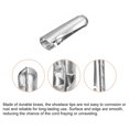 thumbnail image 3 of Unique Bargains 40Pack 4.5x17mm Metal Shoelace Tips Open Mouth Shoelace Repair Cords End Tips Silver, 3 of 6