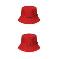 thumbnail image 4 of VONKY Comfortable And Breathable Fisherman Hat For Sun Protection Sunscreen Fisherman Cap Hat Summer red 58cm 2Set, 4 of 6