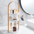 thumbnail image 3 of Organisateur Cosmétique, Organisateur de Maquillage, Boîte de Rangement, Rangement de Maquillage avec Poignée, Rangement de Maquillage pour Cosmétiques, A, 3 of 5
