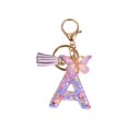 thumbnail image 2 of lionlar Porte-Clés en Résine Ornements Filles Femmes Cadeaux Alphabet Anglais Porte-Clés, 2 of 9