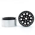 thumbnail image 2 of Abody Aluminum Alloy Wheel Rim Beadlock Wheel Rims Hub 4pcs Replacement for 1/10 TRX4 Axial SCX10 90046 SCX10 III AXI03007 AXI03003 RC Car, 2 of 7