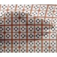thumbnail image 4 of oneOone Viscose Chiffon Fabric Check Ikat Decor Fabric Printed BTY 42 Inch Wide, 4 of 4