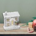 thumbnail image 3 of Christmas Led Snow Covered Rectangle House 9", 3 of 3