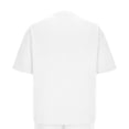 thumbnail image 4 of Gspmoly Chemise pour Homme, Mode Homme Décontractée Couleur Unie Manches Courtes Col Rond Blouses Chemises Homme Haut Offres Prime, 4 of 5