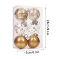 thumbnail image 4 of Fall Decorations for Home 6CM6PC Christmas Decorations Tree Ball Bauble Hanging Home Party Ornament Decor 60Th Birthday Decorations for Men on Clearance, 4 of 6