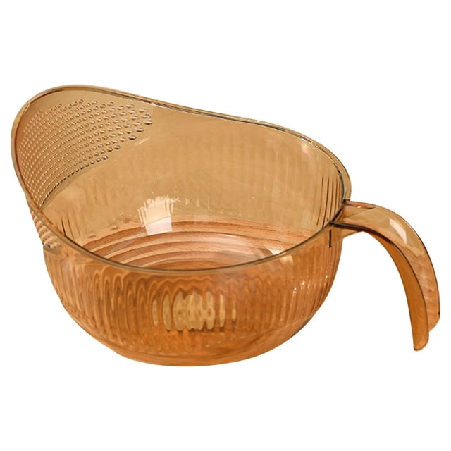 Fruit Basket for Kitchen,Multifunctional Basket - 2024 New Fruit Cleaning Bowl Kitchen Sink Food Collector Drainer Fruit Rinseer Vegetable Cleaning Strainer Bowl Sink Colander
