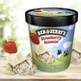 thumbnail image 4 of Ben & Jerry's Strawberry Jammin Ice Cream, 473 mL, 4 of 6