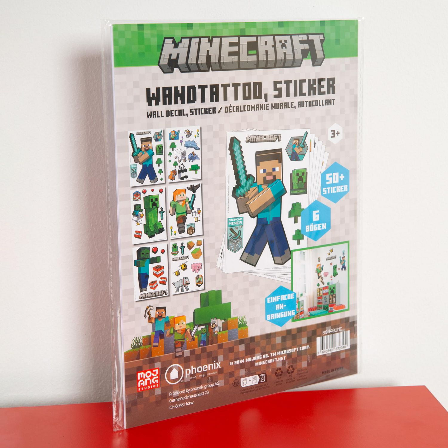 Autocollants muraux Minecraft