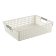 thumbnail image 2 of Cagogo Plastic Storage Baskets Organizer Bins, Multi-Purpose Bathroom Shower Caddy LaundryToyBasket, Waterproof Easy Clean Rectangular Basket for Kitchen Bedroom Countertop Decor, 2 of 6