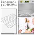 thumbnail image 5 of KAKOWELY dividers Metal Fridge Divider For Commercial Refrigerator Freezer Ventilated Shelf Organizer Freezer Iron Partition Fridge Partition Divider Iron Fridge Divider, 5 of 5