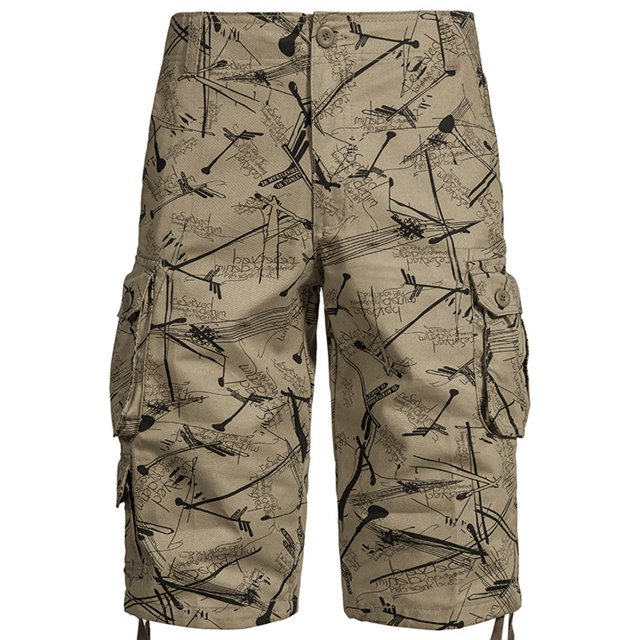 Quick Dry Pants Men Mens Directional Sign Work Shorts Mid-Waist Multi-Pocket Five-Piece Pants Casual Shorts Pants Swim Trunks Men Short Quick Dry Shorts Men Lightweight Work Pants for Men