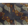thumbnail image 4 of oneOone Georgette Viscose Fabric Leaves Block Printed Craft Fabric BTY 42 Inch Wide, 4 of 4