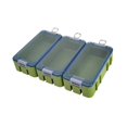 thumbnail image 3 of DYNWAVECA 3 Pieces Fishing Accessories Box Fly Fishing Box Waterproof Fishing Lure Box green, 3 of 10