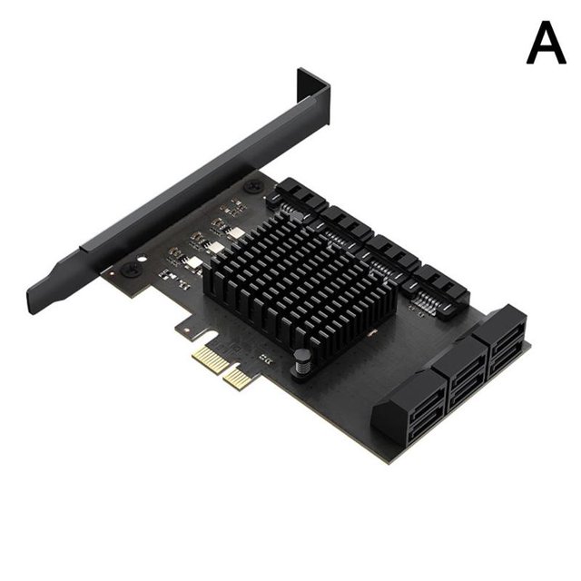 10/16 Port SATA PCIE 6Gbs Internal Adapter Converter SATA 3.0 Cards J6W0