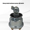 thumbnail image 4 of Becaristey Voiture 300A Isolateur de Batterie Camion RVs Interrupteurs de Coupure Sectionneur Automobile Automobile Mise à Niveau Modifiée, 4 of 6