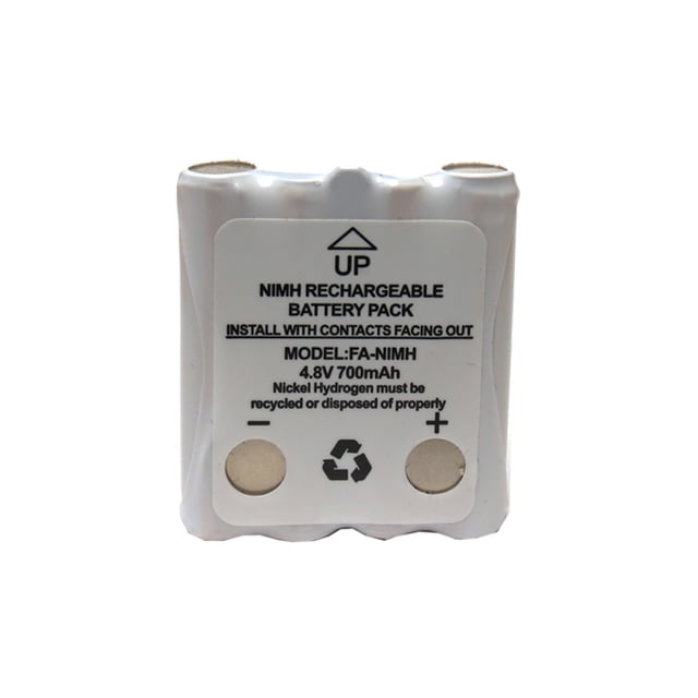 8 x 4,8 Volts Cobra Piles de Remplacement 700 mAh NiMH pour Radio Microtalk (FRS/GMRS)
