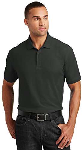 Port Authority ®  Tall Core Classic Pique Polo. Tlk100 2Xlt Deep Black