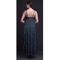 thumbnail image 2 of Bimba Robe Longue Maxi à Imprimé pour Femmes en Rayonne à Bretelles Spaghetti Ajustables Style Bohème - Grand, 2 of 4