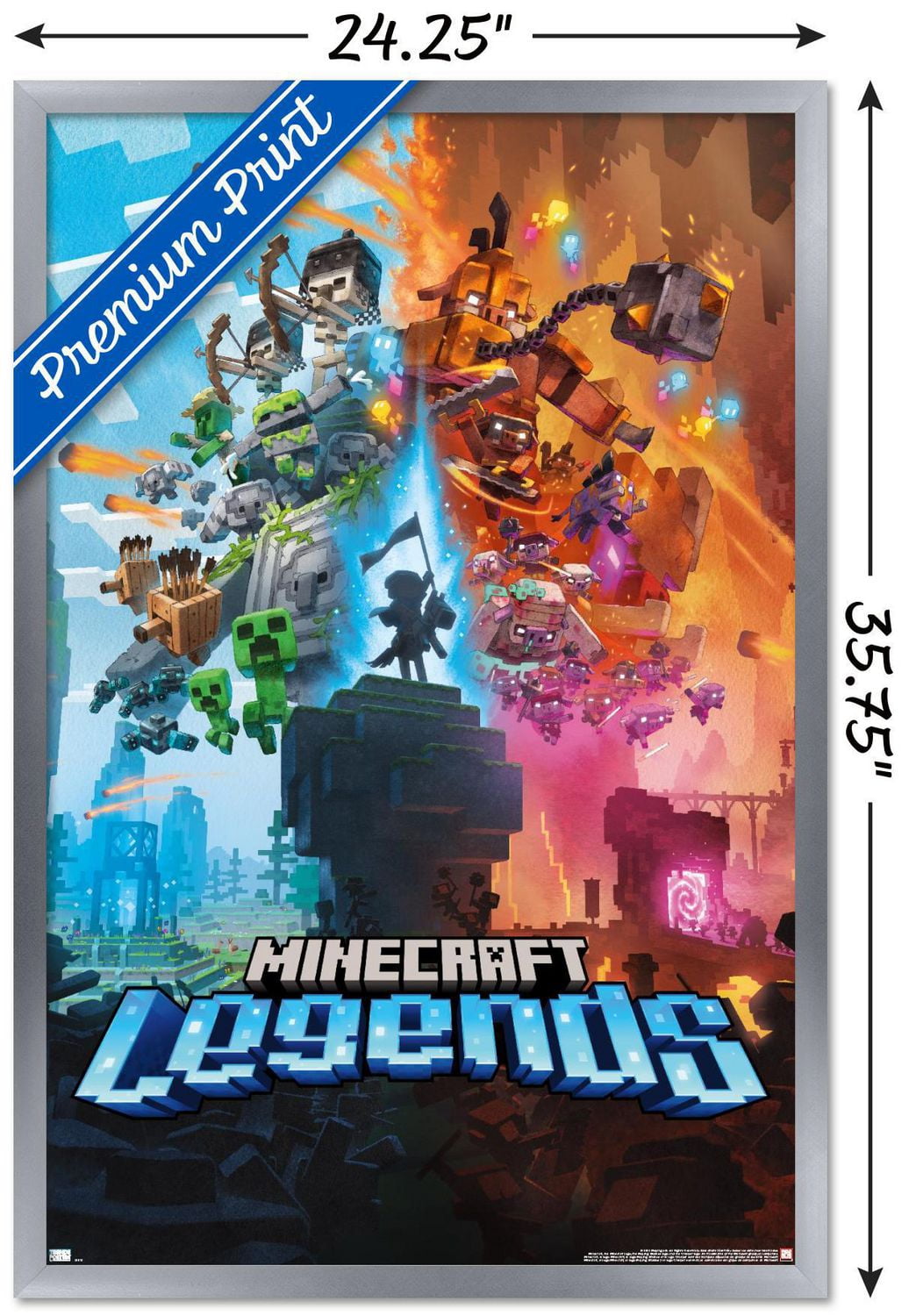 Minecraft: Legends - Key Art Wall Poster