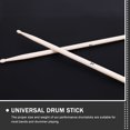 thumbnail image 2 of SNNROO 5a Maple Wood Sticks Drumstick Music Instrument Child 2 Pairs Portable Musical Instruments Chicken Thighs Mallet, 2 of 6