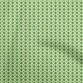 thumbnail image 1 of oneOone Silk Tabby Green Fabric Asian Block Print Sewing Craft Projects Fabric Prints By Yard 42 Inch Wide, 1 of 4