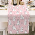 thumbnail image 2 of Binwennn Table 48 Wedding Cake Table Decorations Ideas Easter Bunny Egg Pattern Linen Print Kitchen Dining Room Insulated Decorative Placemat（B）, 2 of 7
