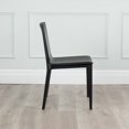thumbnail image 3 of Hilton Modern Leather & Metal Side Chair - Contract Grade, 3 of 3