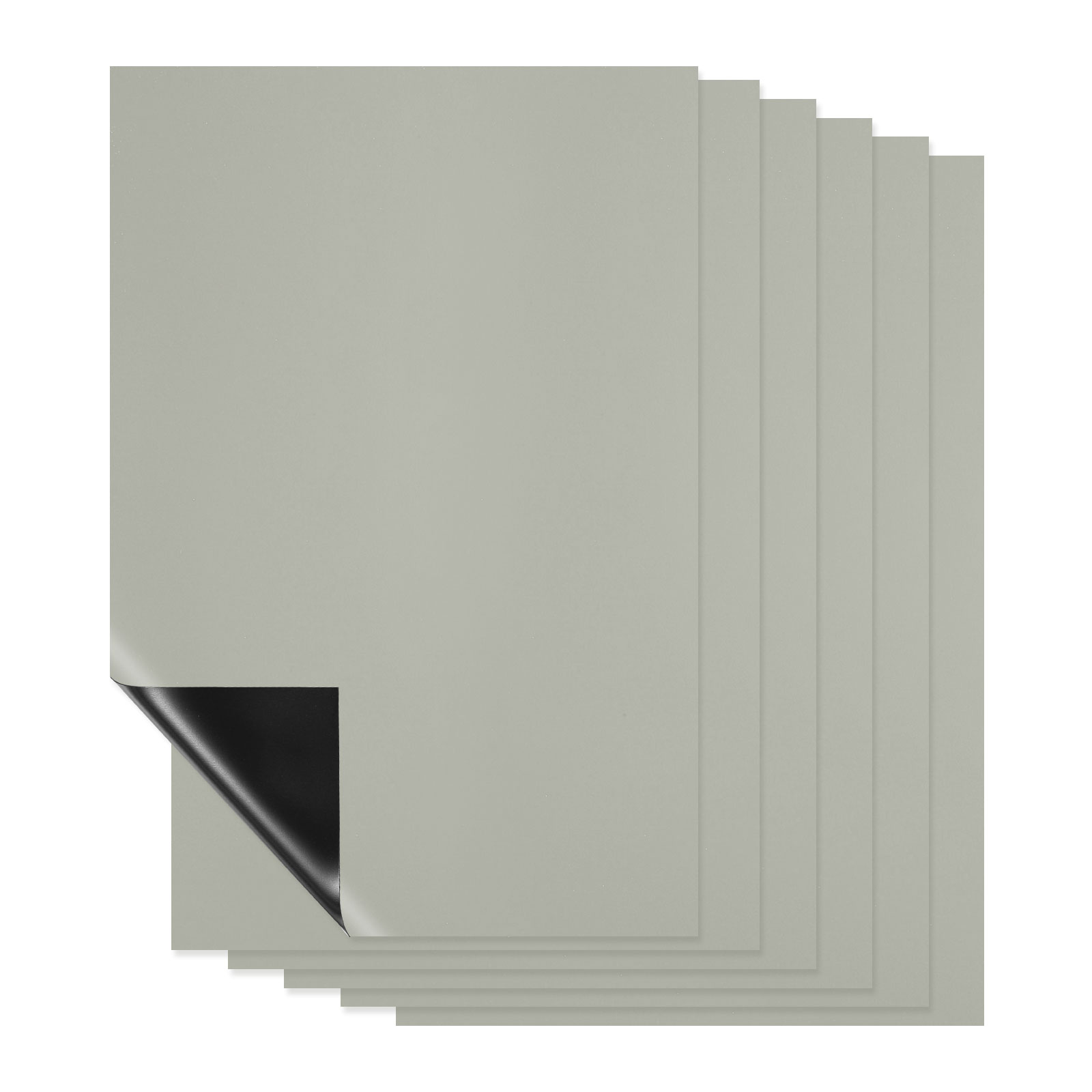 Uxcell Magnetic Dry Erase Board Sheet for Fridge - Kitchen Organizer and Planner Gray