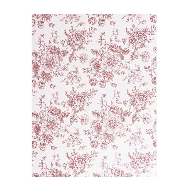 Under 10 Gift Wrapping Paper Floral Wrapping Paper Mini Roll White Flowers Gift Wrap Paper for Birthday Wedding Wrapping
