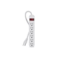 thumbnail image 2 of Belkin - Barre d'Alimentation - CA 125 V - Connecteurs de Sortie : Cordon de 6 - 36 Po - Blanc, 2 of 3